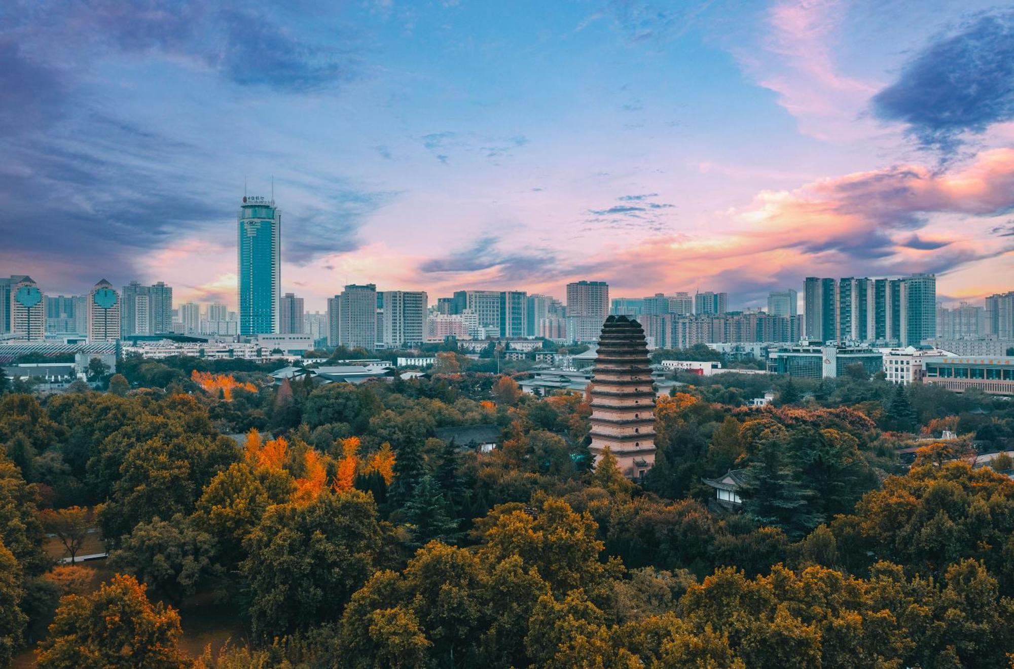 Crowne Plaza Xi'An By Ihg Hotel Eksteriør billede